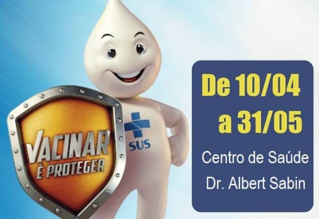 CAMPANHA DA VACINAÇÃO CONTRA INFLUENZA (GRIPE)