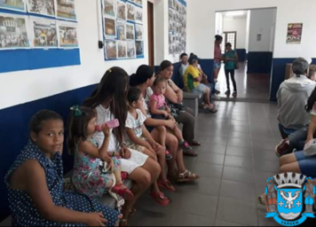 Ontem aconteceu a reunião das famílias beneficiárias do Programa Bolsa Família. 