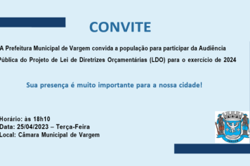 Audiência Pública LDO 2024