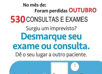 VAGAS PERDIDAS NO MÊS DE OUTUBRO