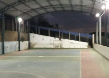 Iluminação da quadra da E.M. 