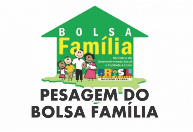 BOLSA FAMÍLIA: Inicio da pesagem da primeira vigência de 2020