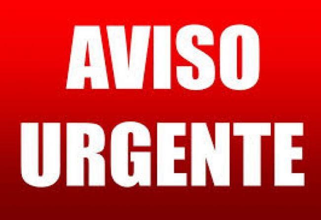 Urgente - Toque de Recolher