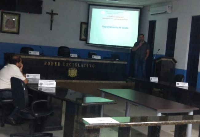 Realizado a 2° Audiência Pública de 2019, referente ao 1° quadrimestre de 2019