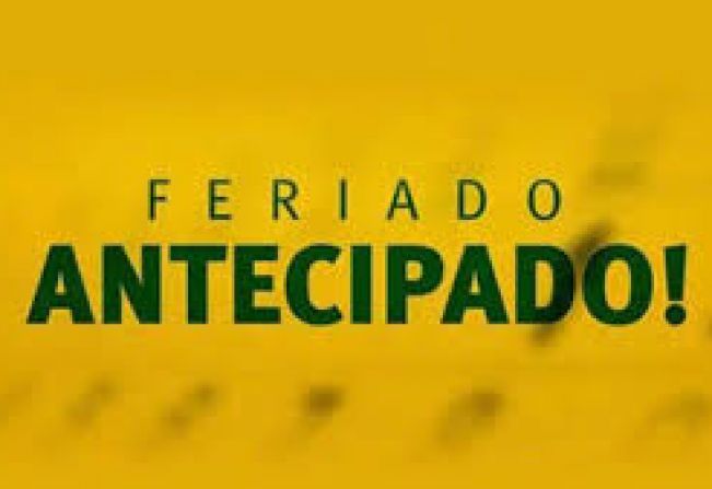 Pela antecipação do feriado estadual de 09 de julho para a proxima segunda-feira (25) não havera expediente no Centro de Saúde Dr. Albert Sabin